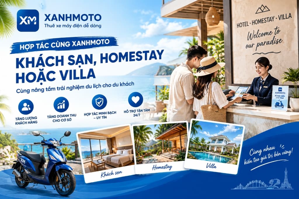 Khách sạn, Homestay hoặc Villa